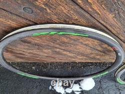 Roue avant complète Zipp 202 Firecrest carbone à frein sur jante avec jante arrière