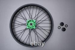 Roue avant / jante complète Green Off-Road MX KAWASAKI KX 125 2006-2008 1,6x21