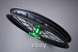 Roue avant / jante complète Green Off-Road MX KAWASAKI KX 125 2006-2008 1,6x21