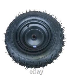 Roue complète 2x jante 6 pouces arrière noire avec pneu 13x5.00-6 ATV enfants quad