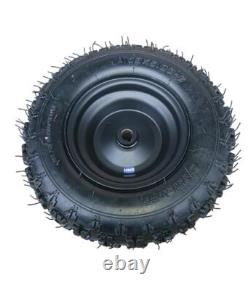 Roue complète 2x jante 6 pouces arrière noire avec pneu 13x5.00-6 ATV enfants quad