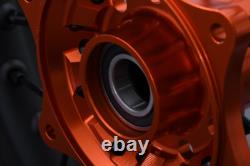 Roues Arrière Complètes / Jante Orange Enduro KTM XC 125 2021-2022 2,15x18