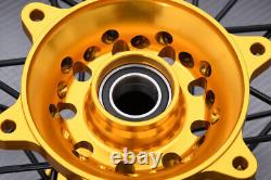 Roues Arrière Enduro Jaunes / Jante Complète SUZUKI RMZ 250 2019-2022 2,15x18