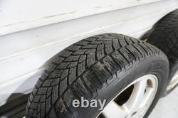Roues Audi VW 6,5x16 ET35 5x112 Pneus d'hiver Dunlop Winter Sport 5 205/55/16