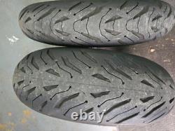 Roues Complètes Bleues 17 avec Disques et Pneus pour Aprilia Rsv 1000 Tuono 2004-2008