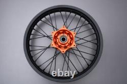 Roues / Jante Arrière Orange Tout-Terrain Complète HUSQVARNA TX 300I 2023-2024 2,15x19