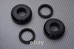 Roues arrière Enduro bleues / Jante complète YAMAHA YZF 250 YZ250F 2014-2019 2,15x18