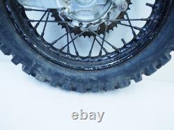 Roues arrière complètes en caoutchouc Malaguti Grizzly RCX 12 3.00X12