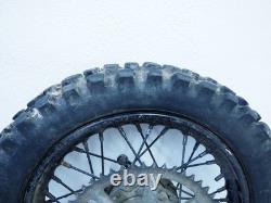 Roues arrière complètes en caoutchouc Malaguti Grizzly RCX 12 3.00X12