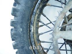 Roues arrière complètes en caoutchouc Malaguti Grizzly RCX 12 3.00X12