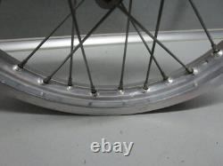 Roues complètes avec jante arrière cross enduro Sanremo 18 X 1,85, 32 rayons