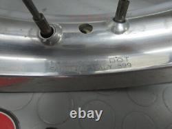 Roues complètes avec jante arrière cross enduro Sanremo 18 X 1,85, 32 rayons