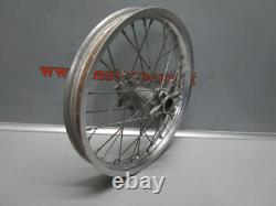 Roues complètes avec jante arrière cross enduro Sanremo 18 X 1,85, 32 rayons