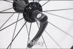 Roues complètes jante argent moyeu noir