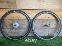 Roues en carbone géantes SLR d'un TCR Pro 2 complètes avec pneus