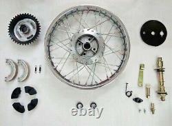 Royal Enfield Complete Front & Rear Wheel + Front Wheel Disc Brake Kit Assembly
