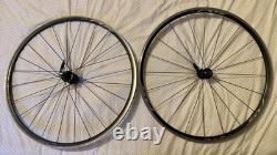 Shimano WH-RS100 Ensemble de roues de route en aluminium 8-11 vitesses 700c QR Clincher