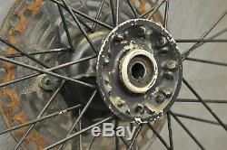 Suzuki Rm125 Rm 125 Complet Ensemble Moyeu De Jante De Roue Avant 1996-2000