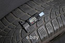 VW T6 Hiver Roue Complète Dunlop Pneus de Secours Jante en Acier 215 60 R17 Ca 0 5/32in