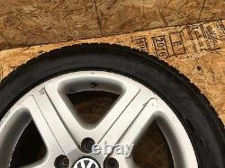 Vw 2004-2010 Touareg Rim Wheel 19 275/45 Zr 19 Avec Tire #1 Oem 109k